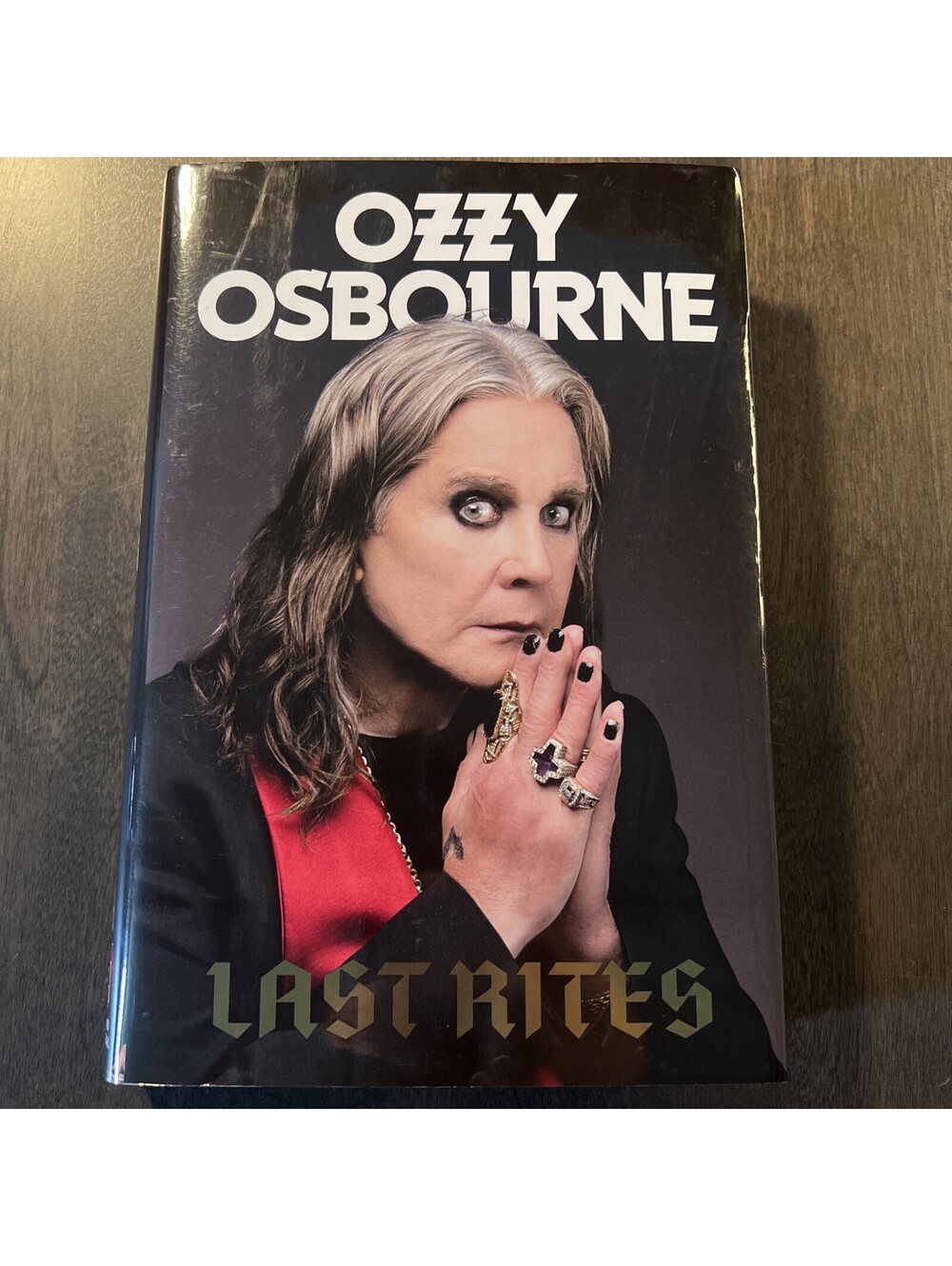Last Rites by Ozzy Osbourne (2025, Hardcover)-Husband. Father. Grandfather. Icon